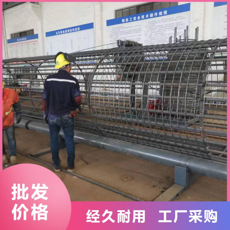 钢筋笼双绕筋绕筋机深受信赖