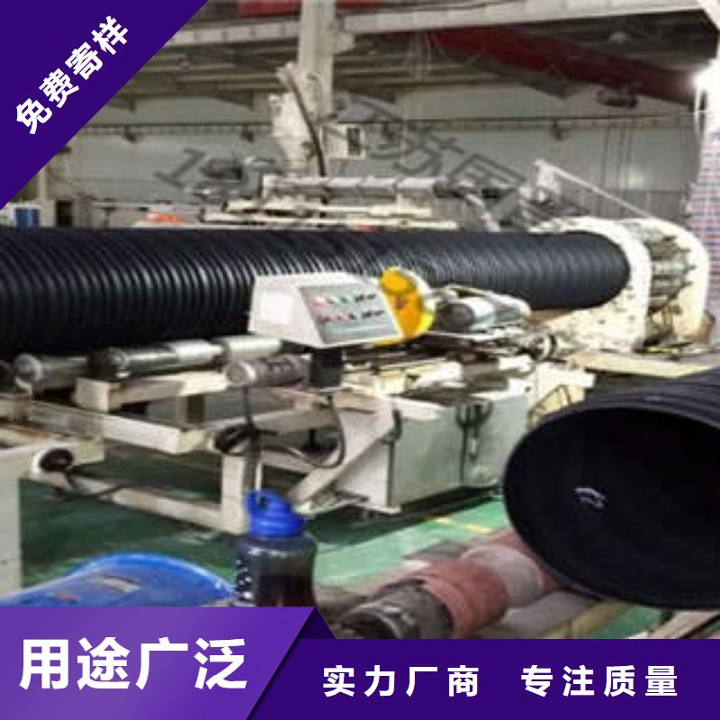 PE塑钢缠绕管,埋地弱电套管现货