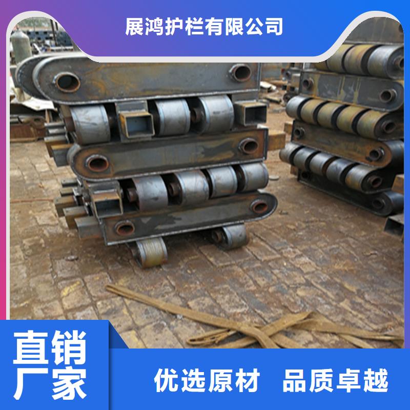 钢板静电喷塑防撞护栏来图定制
