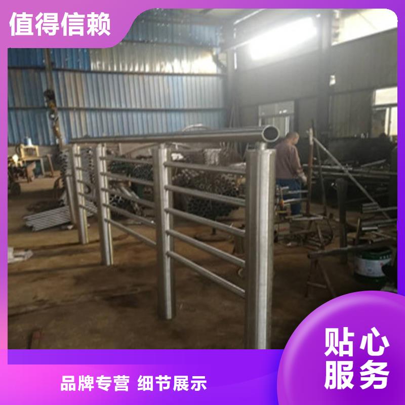 不锈钢复合管桥梁景观栏杆实力才是硬道理