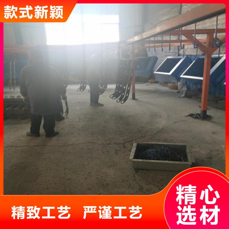 不锈钢复合管防撞护栏立柱可定制