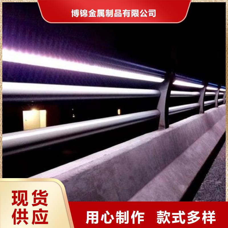 不锈钢桥梁防撞护栏河道景观灯光护栏桥梁护栏选择大厂家省事省心