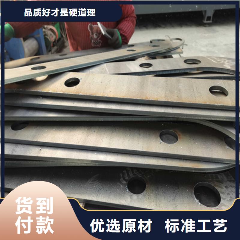桥梁护栏镀锌喷塑防撞栏细节决定品质