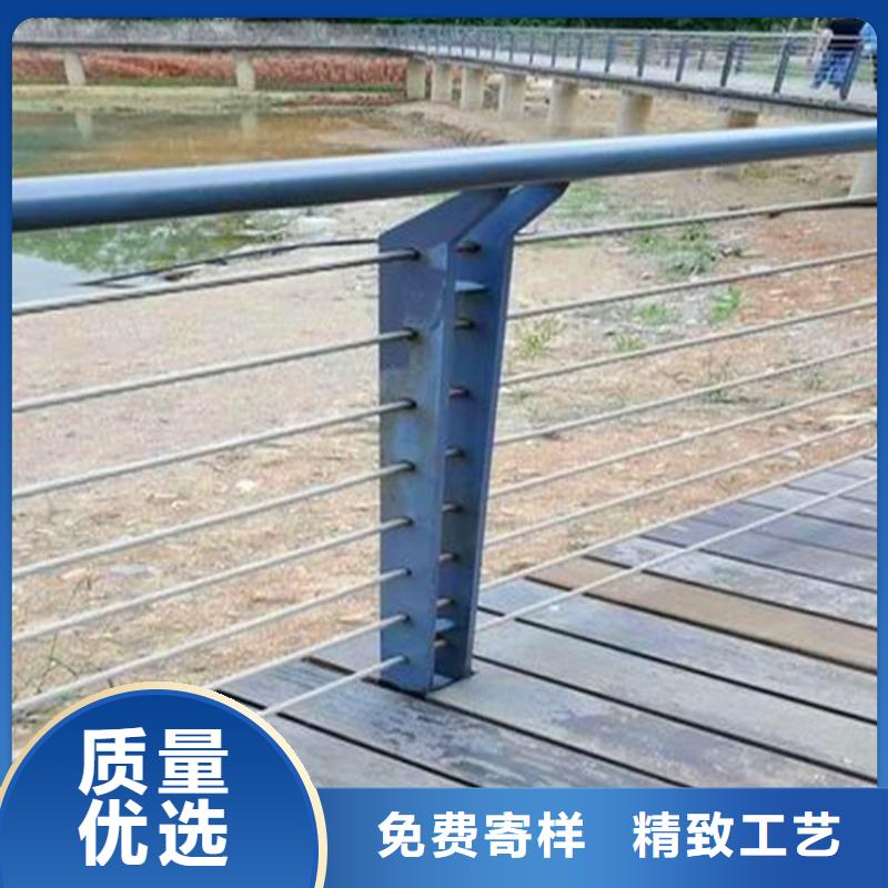 河道护栏不锈钢复合管栏杆生产经验丰富