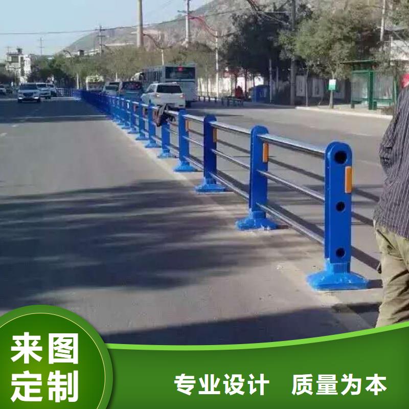 桥梁护栏护栏钢板立柱厂家直发