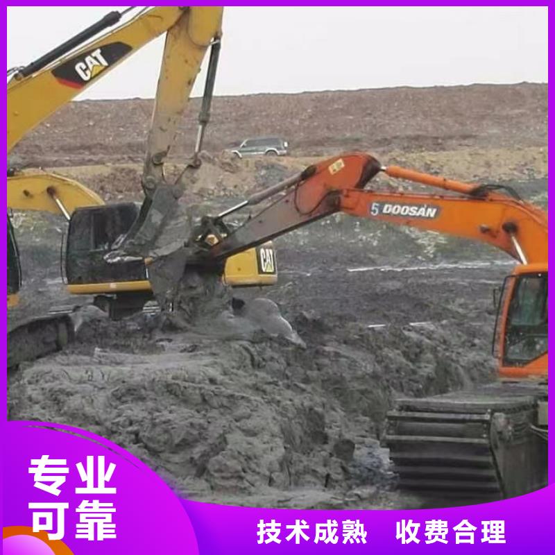 水陆挖掘机-【鱼塘清淤】实力公司