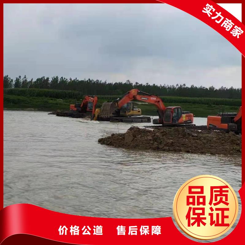 水陆挖掘机【河湖清淤】单位实力商家