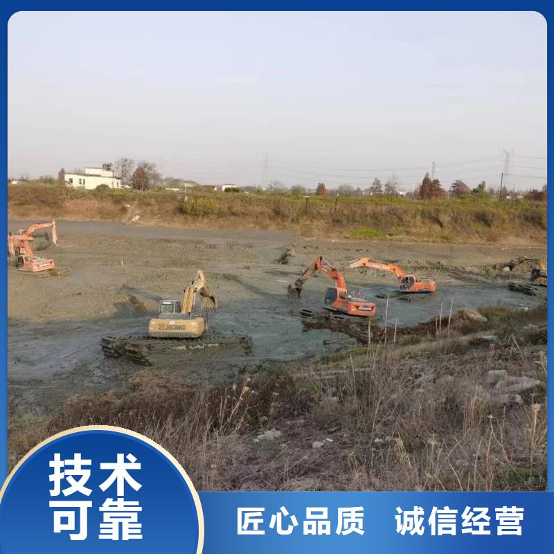 水陆挖掘机【鱼塘清淤】单位一对一服务