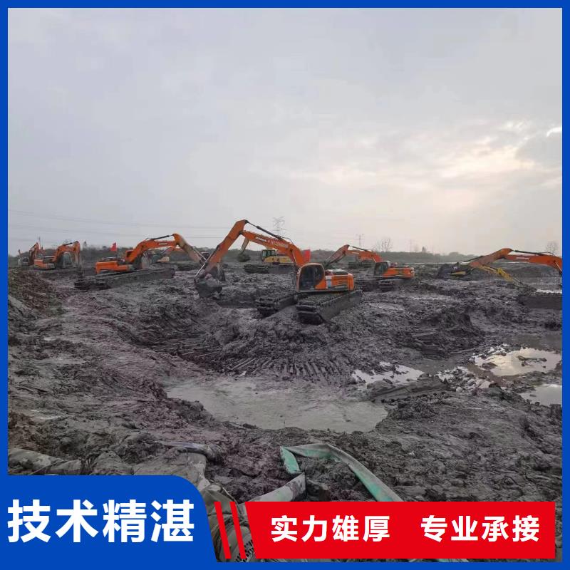 水陆挖掘机_水上船挖掘机出租厂家技术好