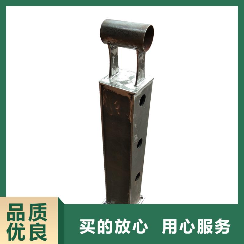 河道护栏河道防撞栏杆实拍展现