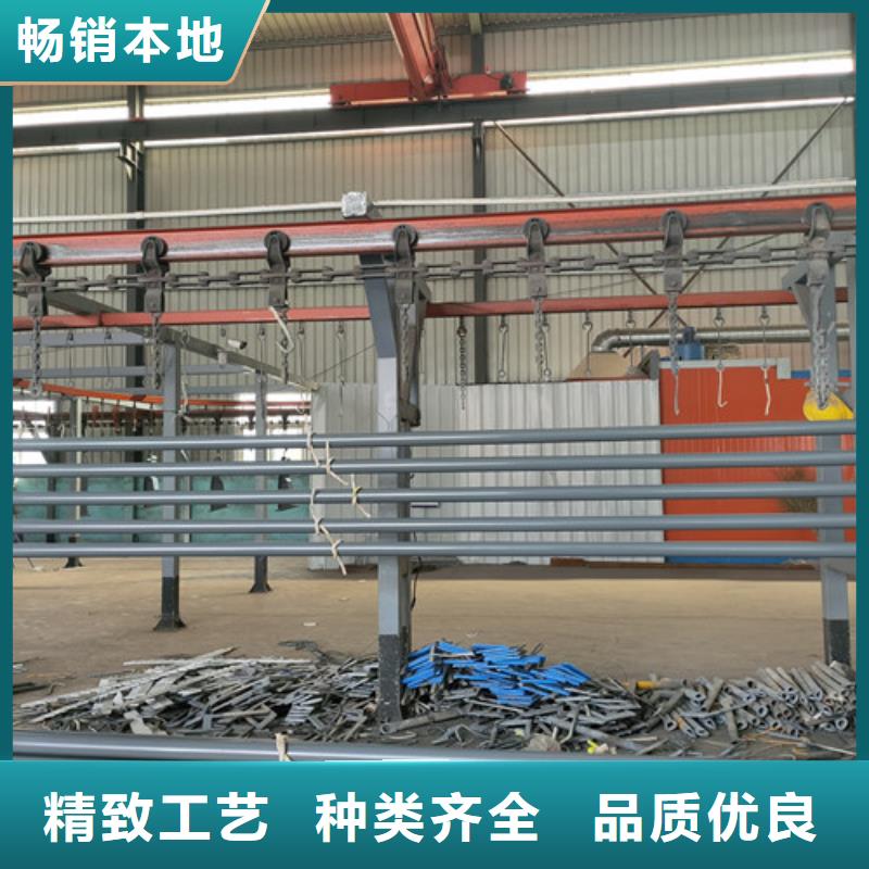 桥梁护栏【不锈钢复合管道路栏杆】颜色尺寸款式定制