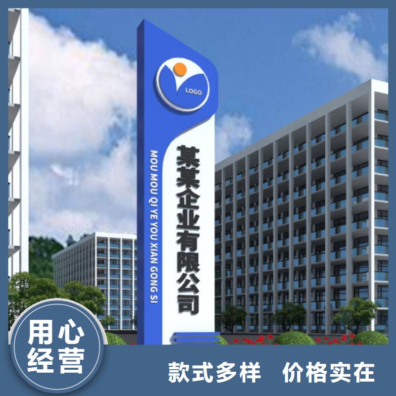 金属烤漆导视牌 制作材料