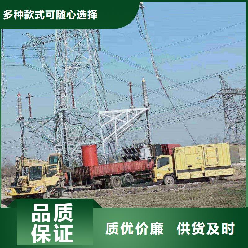 安乡发电机租赁服务