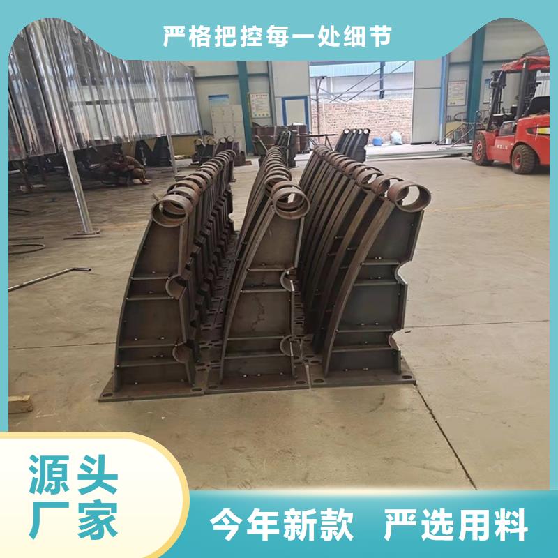 【桥梁护栏热镀锌立柱质量看得见】