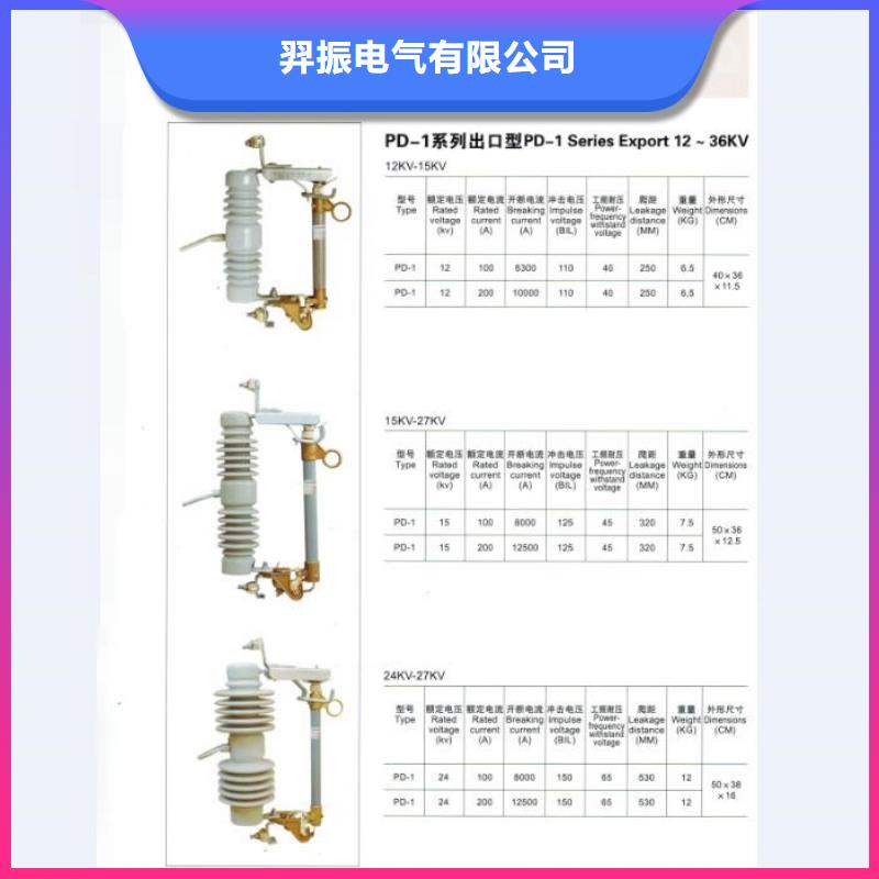 熔断器金属氧化物避雷器一周内发货