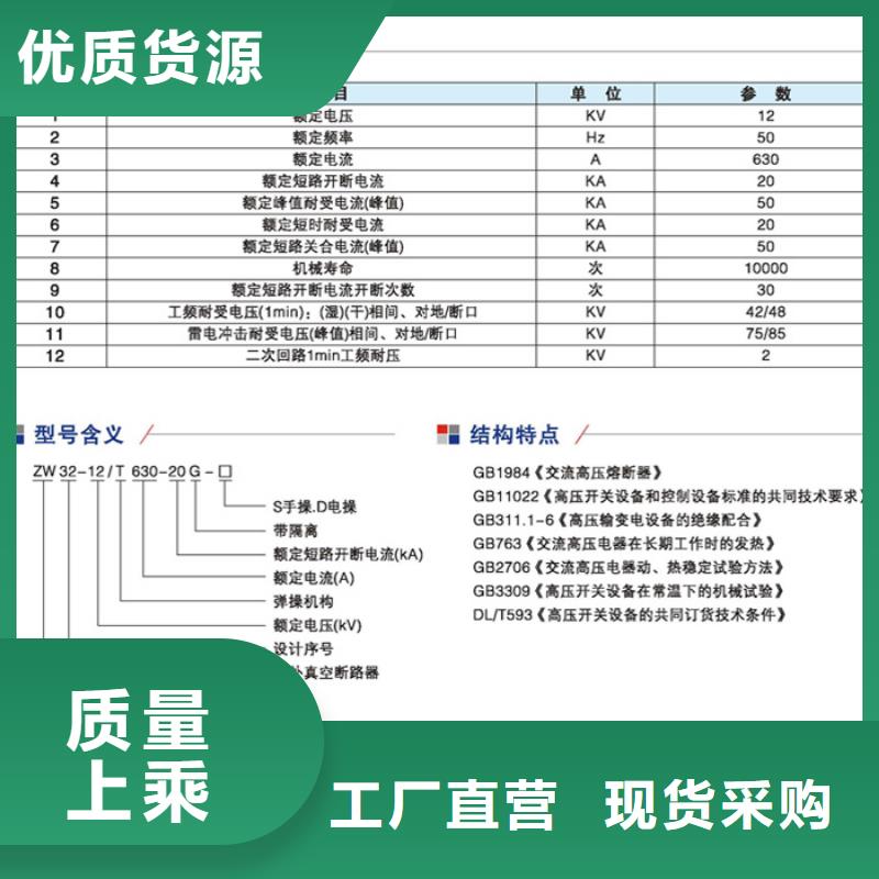 羿振实力商家供货稳定ZW32真空断路器跌落式熔断器来图加工定制产地工厂