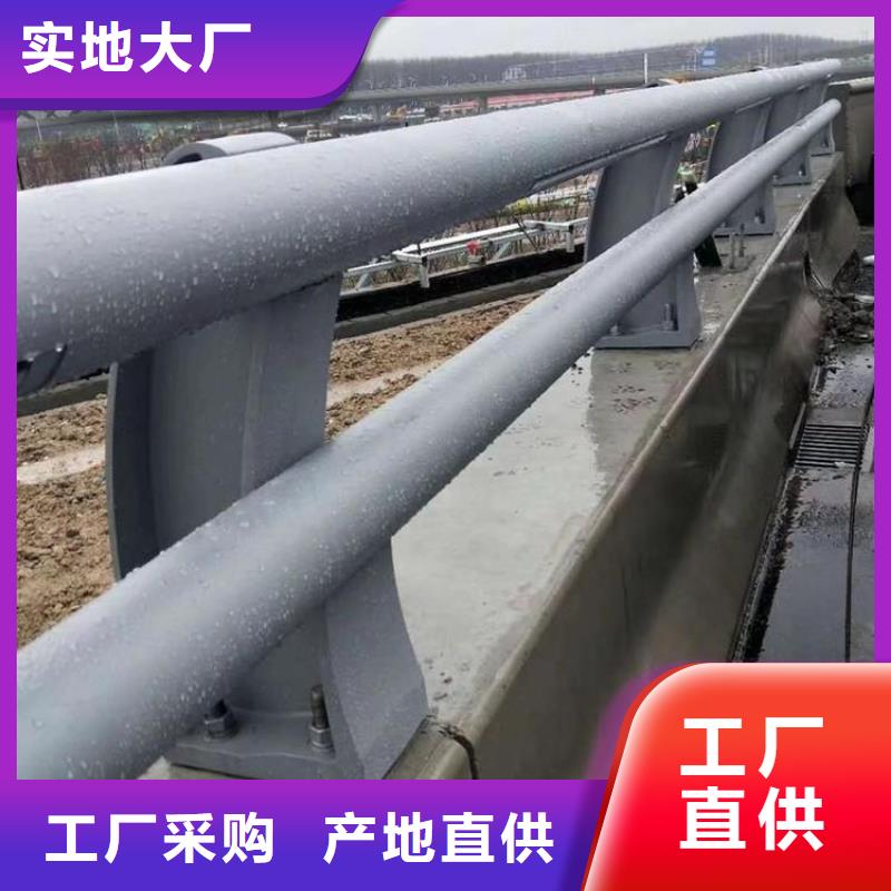 桥梁防撞护栏-钢板立柱多种规格库存充足