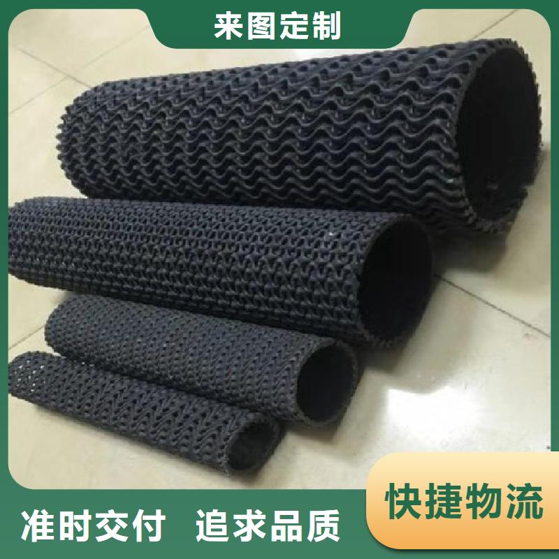 硬式透水管土工格栅批发商