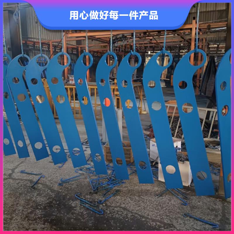 护栏立柱不锈钢复合管护栏源厂直销