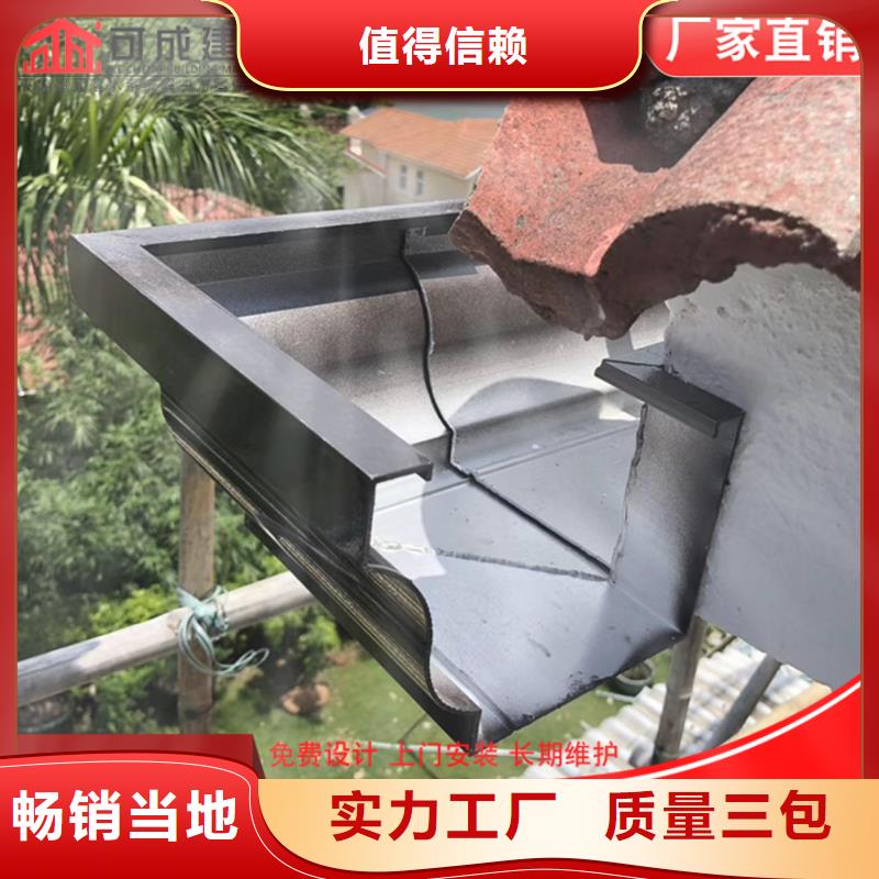 彩钢水管来厂考察