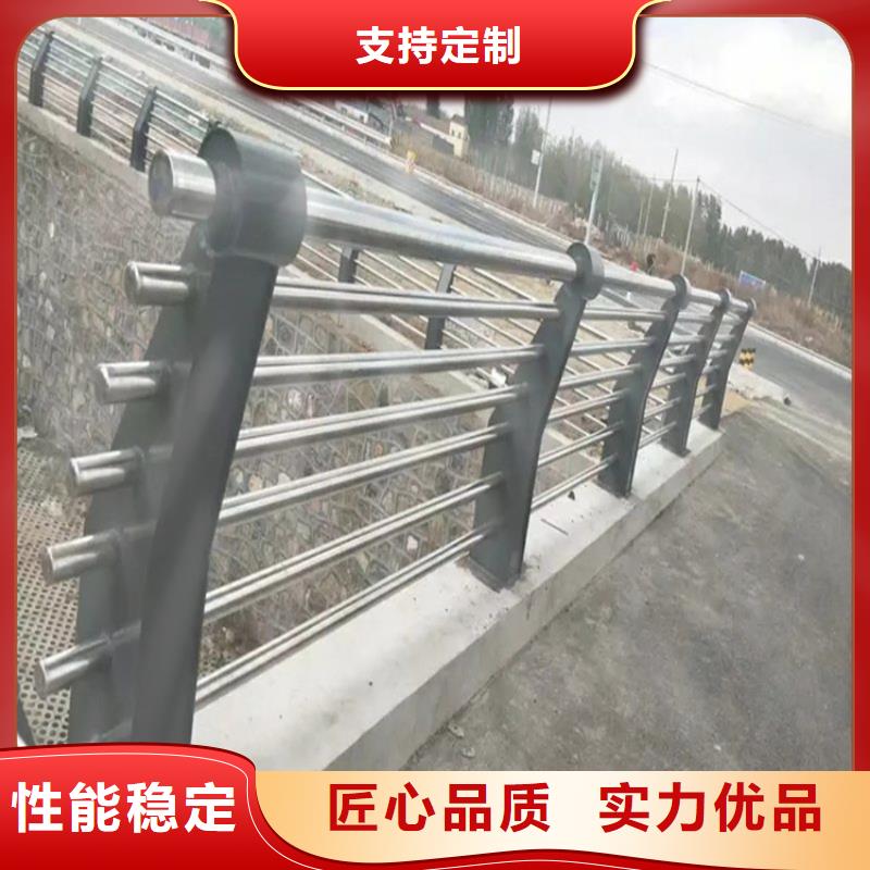河道景观护栏不锈钢立柱工厂批发