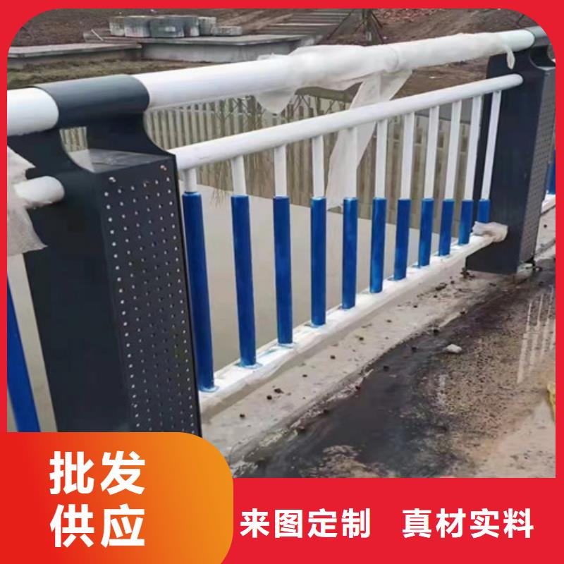 颜色尺寸款式定制 河道护栏 【灯光护栏】N年专注-立柱桥梁防撞护栏