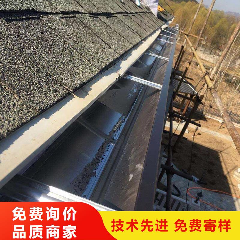 成品天沟金属方型雨水管大量现货供应