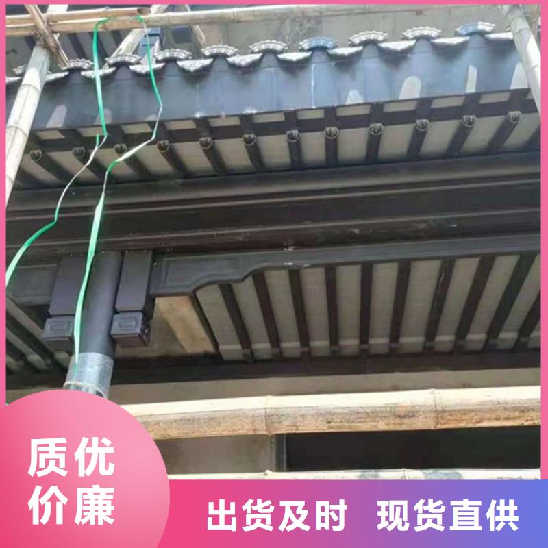 铝代木古建古铜色回廊建筑今日价格