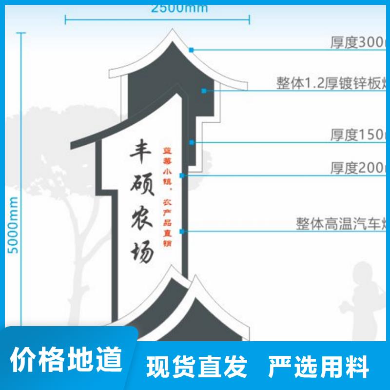 核心价值观标识牌型号齐全