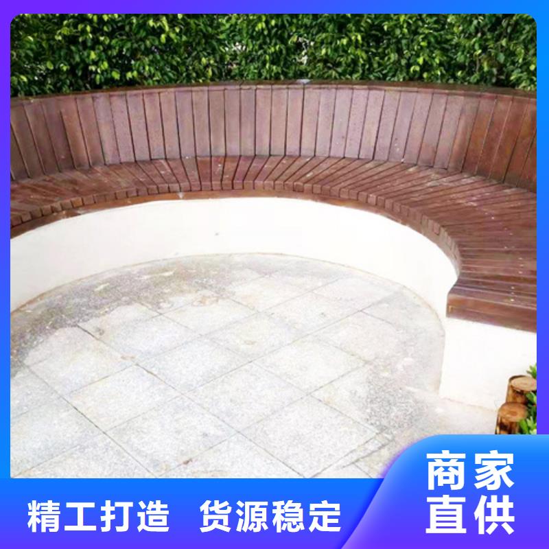 水性木纹漆包工包料#方钢圆管#长廊护栏#园林建筑