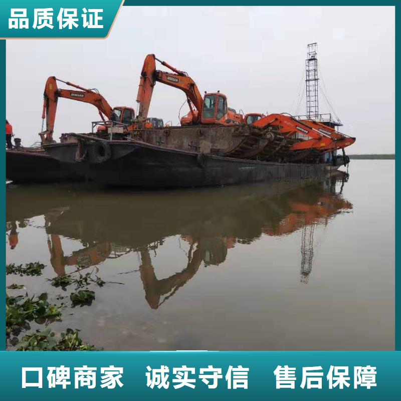 水上挖掘机租赁,租赁大小船挖精英团队