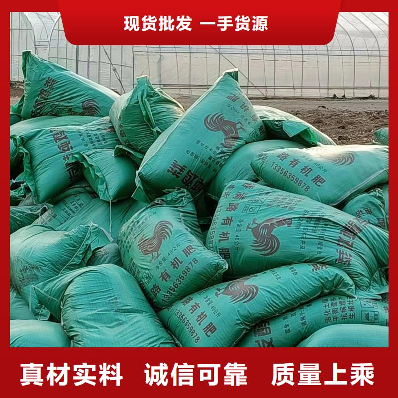 干鸡粪块变废为宝