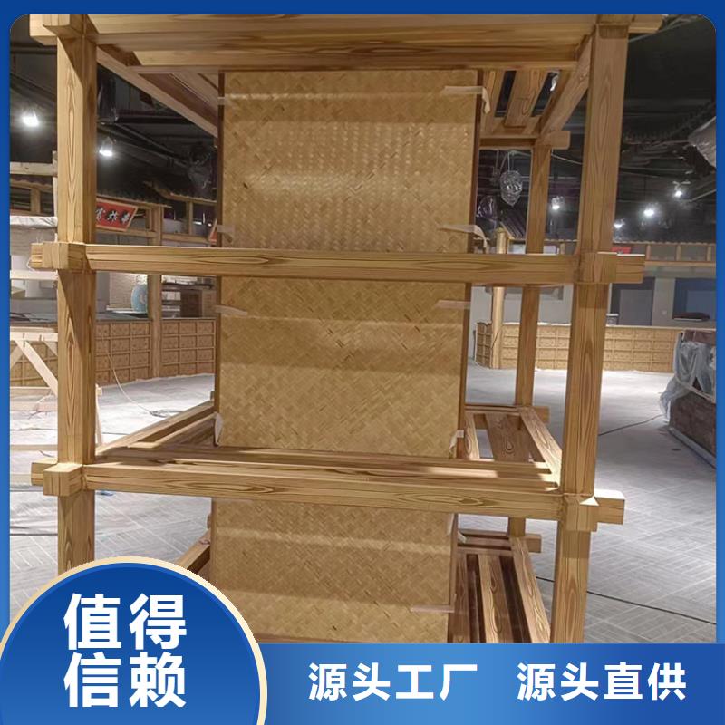 廊架护栏木纹漆，钢结构仿木纹漆，仿古木纹漆厂家施工