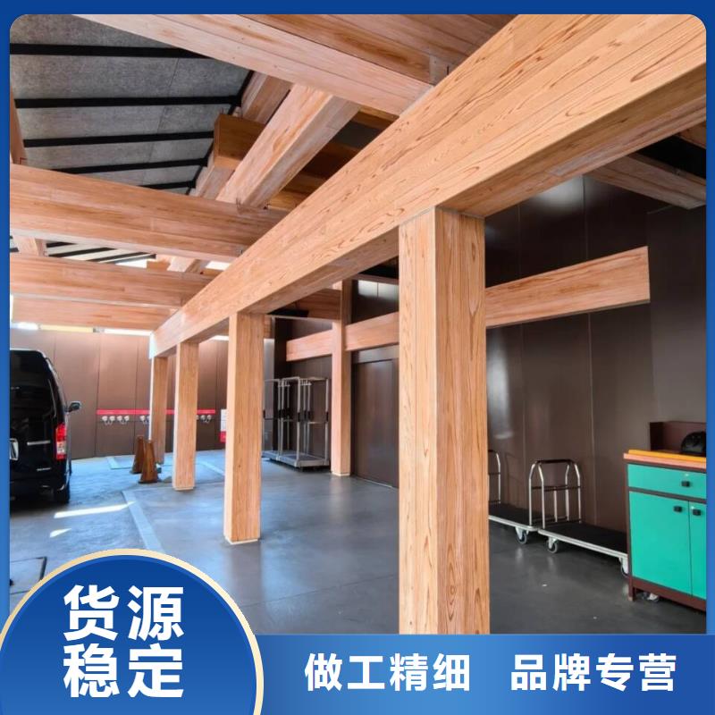 廊架护栏木纹漆，钢结构仿木纹漆，仿古木纹漆包工包料