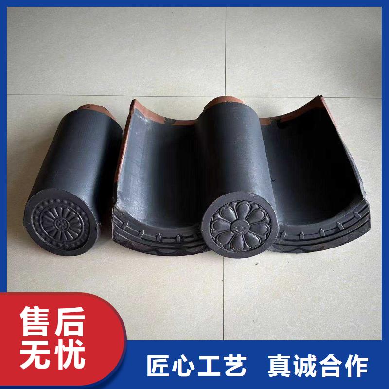 支持定制的古建琉璃板瓦 仿古筒瓦销售厂家