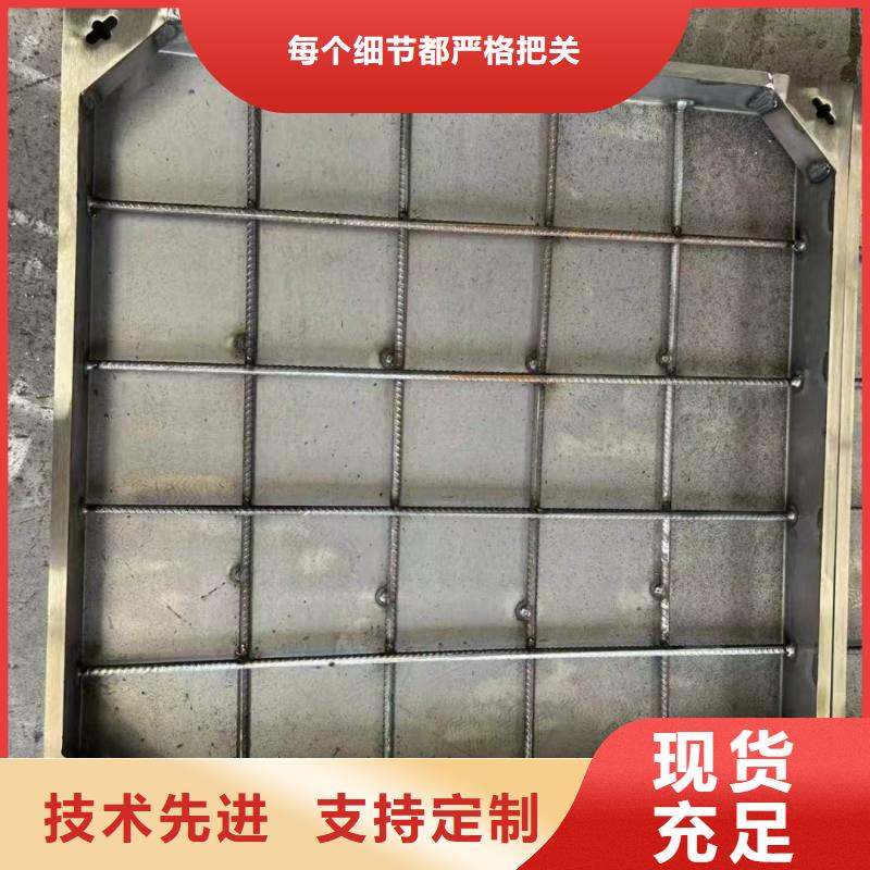 海南屯昌县不锈钢压边井盖全国配送建通铸造厂家