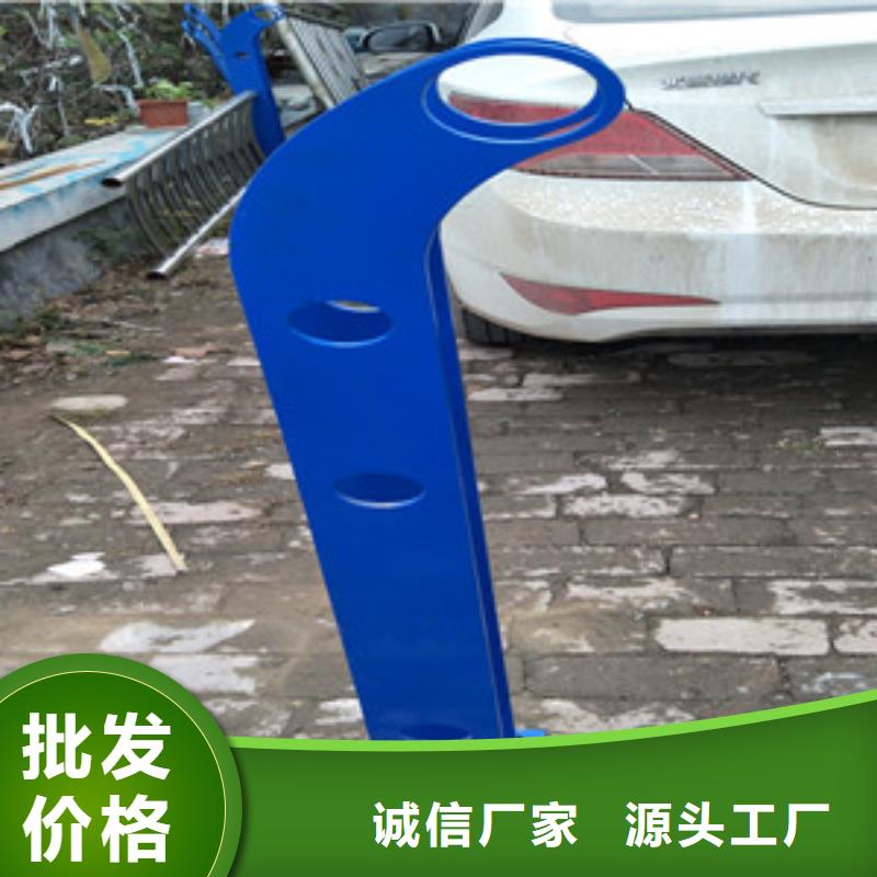 桥梁护栏立柱不锈钢复合管护栏精致工艺
