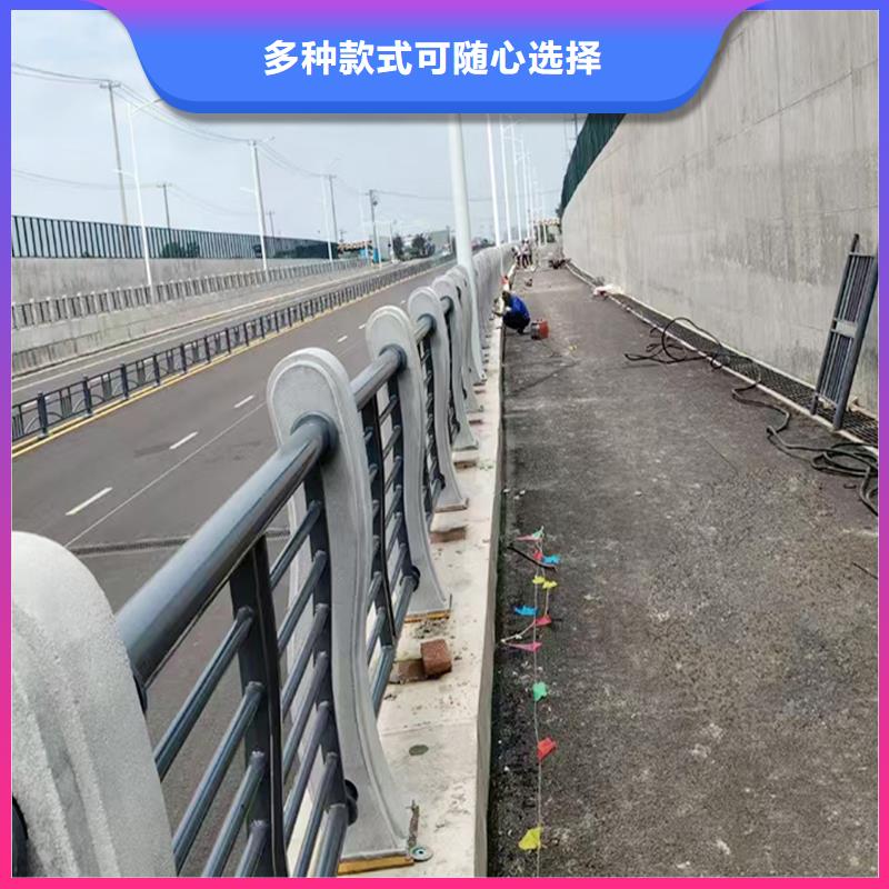 Q355B桥梁河道护栏安装免费寄样桥梁防撞护栏
