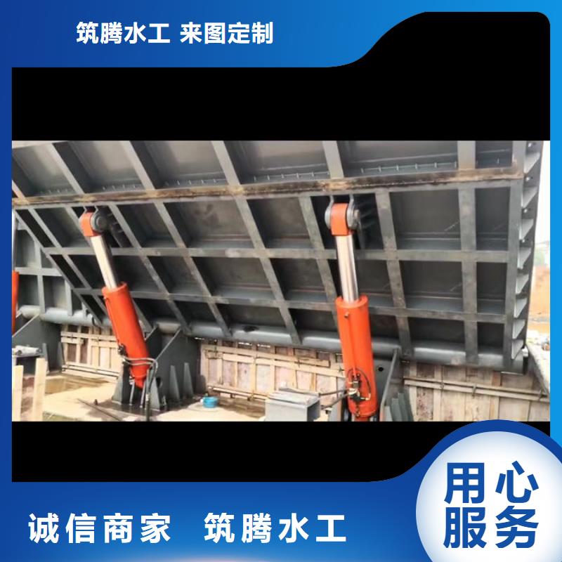 水利自控翻板闸门细节展示