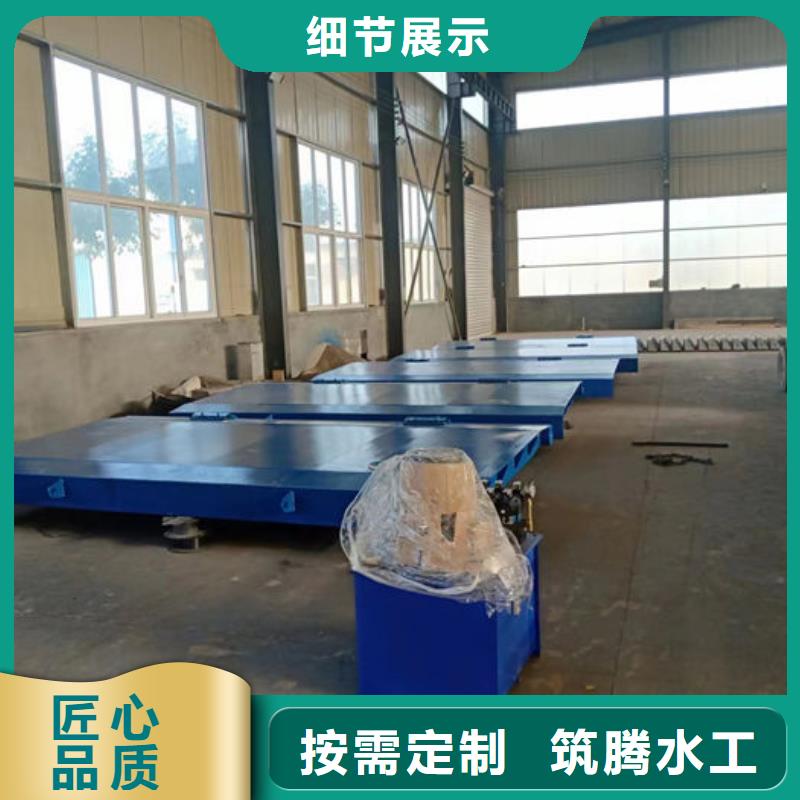 水利自控翻板闸门细节展示